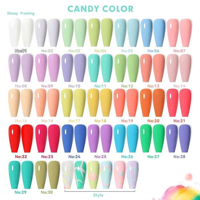 Vendeeni Candy 15ml message color number