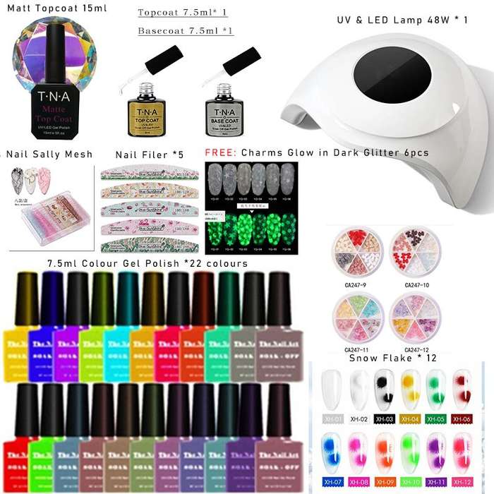 Gel polish set 50pcs