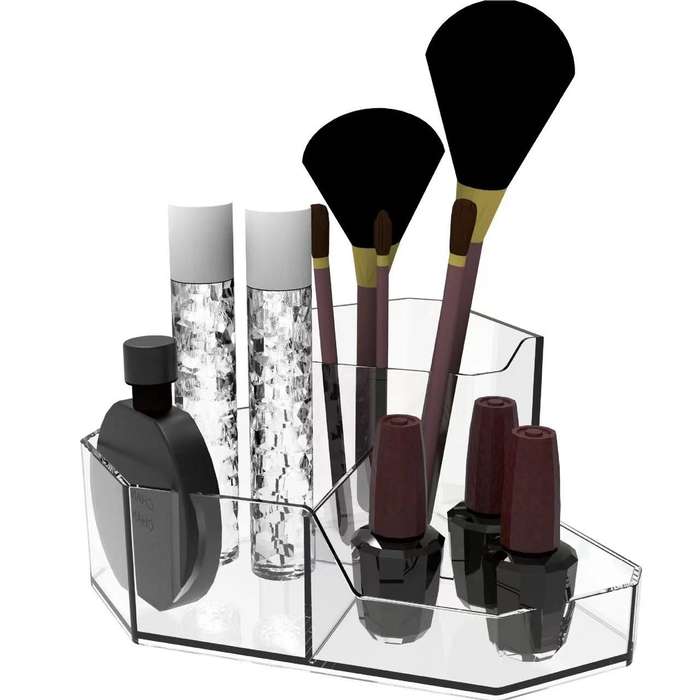 Nail Filer/ Make-up Brush / Nail Polish Plastic Stand
