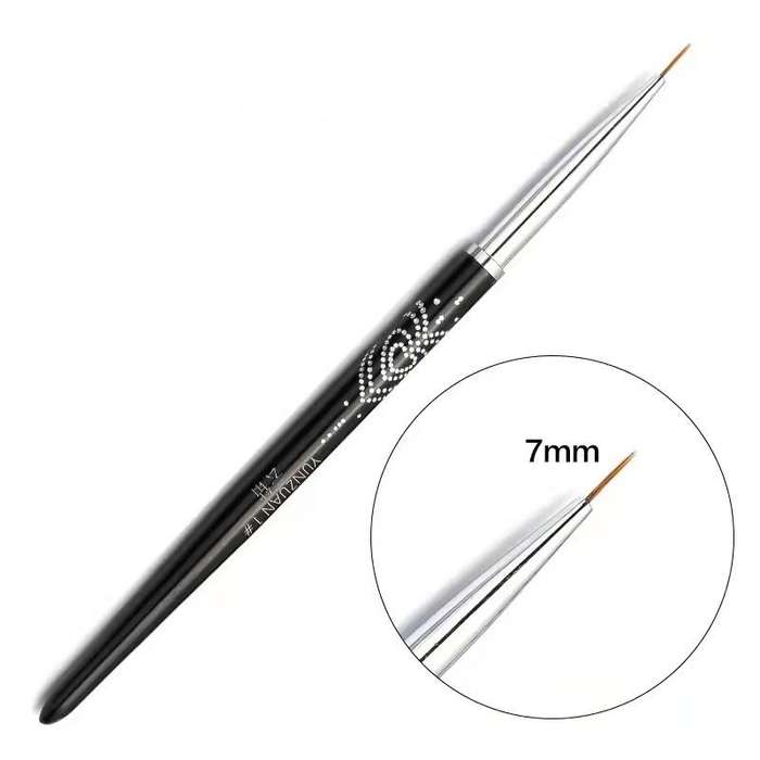 3pcs Striping Brush - Black