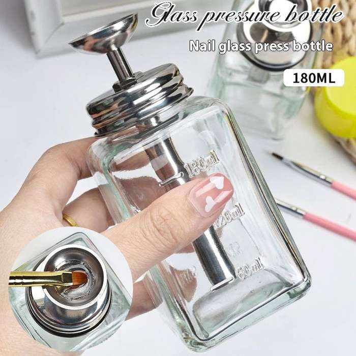 Glass Pressing Bottle 180ml