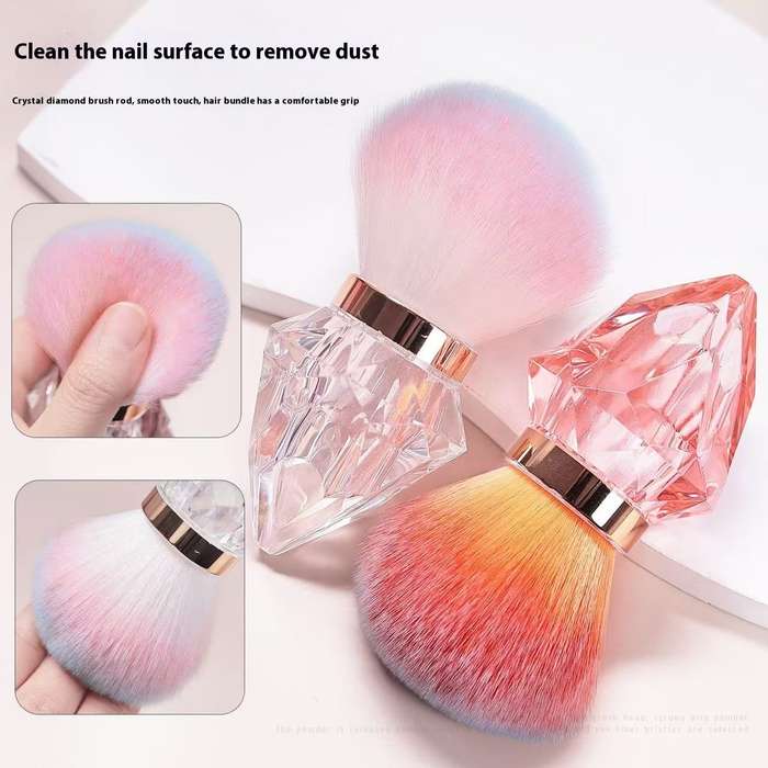 Diamond Handle Nail/Make Up Brush