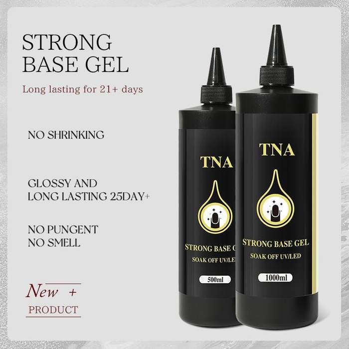 Refill TNA Strong Basecoat 500ml  For salon, professional use