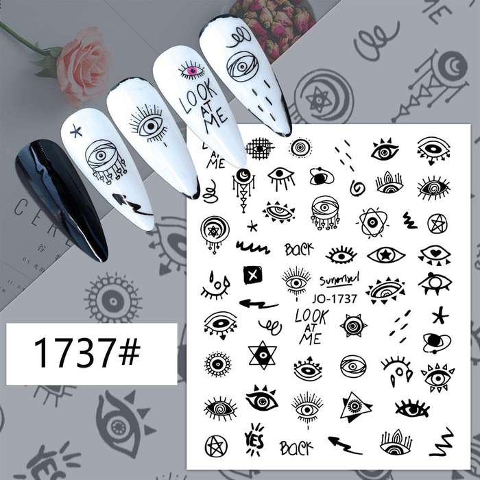 TNA Eye Nail Sticker JO-1737