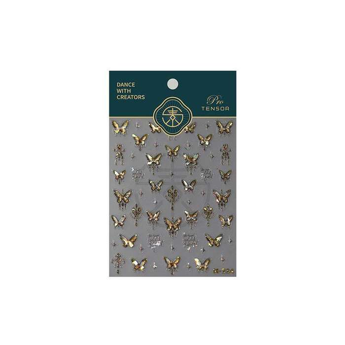 5D Butterfly Nail Jelly Sticker M-224