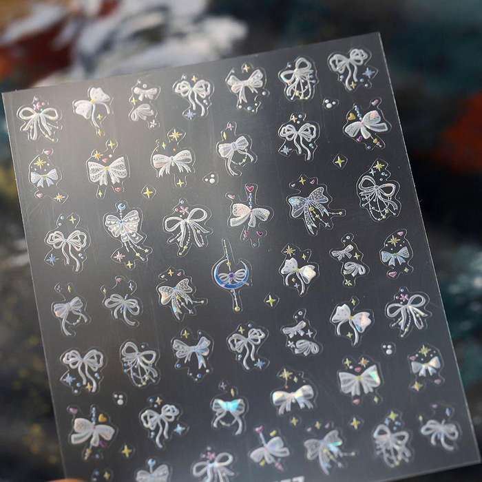 5D Butterfly Nail Jelly Sticker M-757