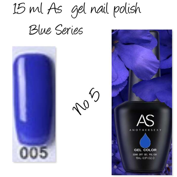 AS UV/LED Gel Polish 15ml - Blue Series no 5