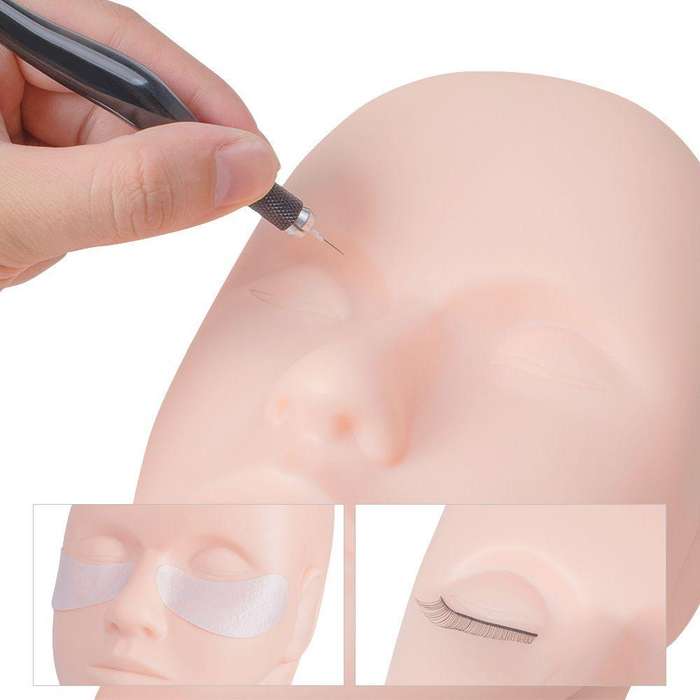 Eyelashes Practice Head