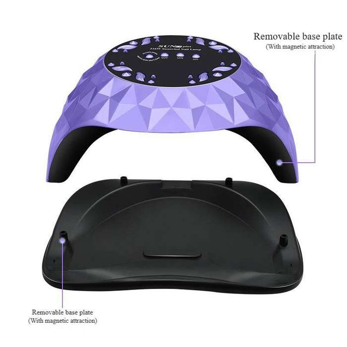 SUN C5 plus Professional Gel Polish LED Nail Dryer Lamp 216W ( 36 LED Beads  Purple