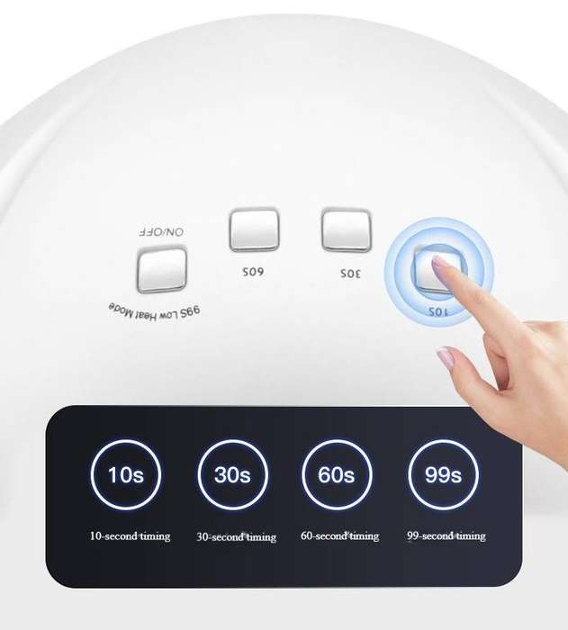 SUN Y3 Professional Gel Polish LED Nail Dryer Lamp 168W ( 42 LED Beads )