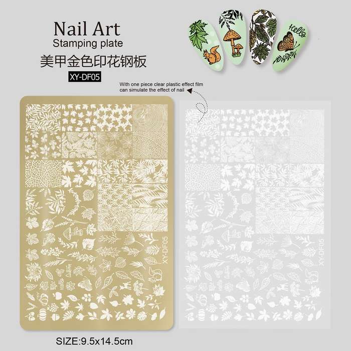 XY-DF Gold Stamping Plate - XY-DF05