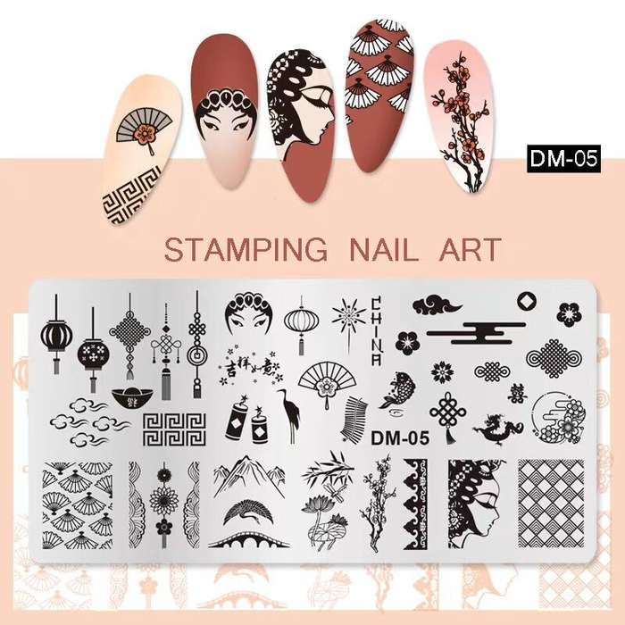 DM Stamping Plate message number