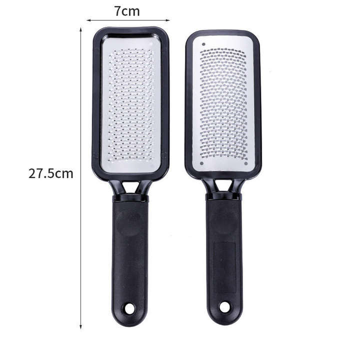 Foot Scraper for Calluses, Dry, Hard Skin Removal - High-Grade Feet Scrubber for Heels Exfoliation