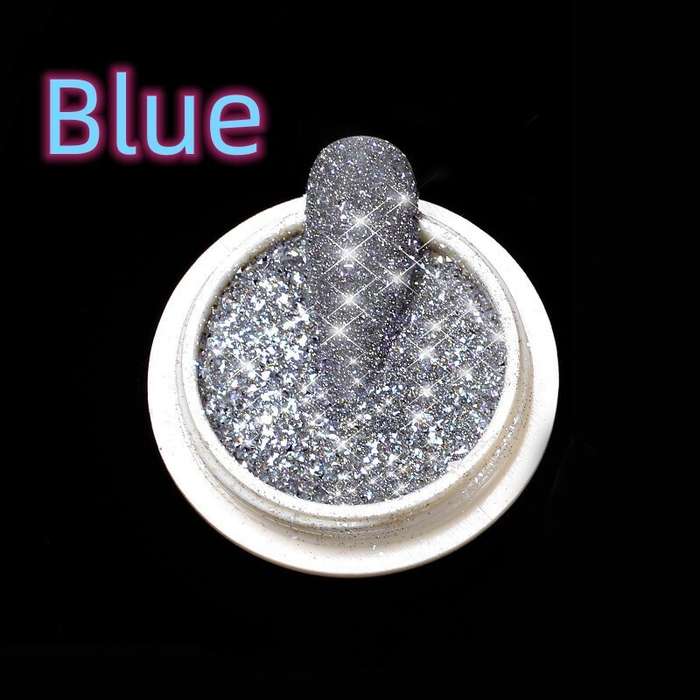 Bling Bling Diamond Chipping Glitter-blue