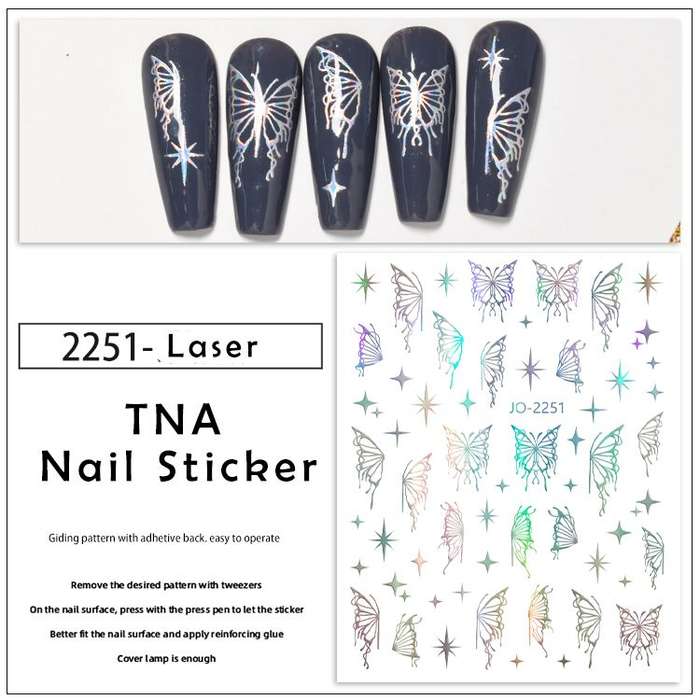 Nail Sticker    2251-laser