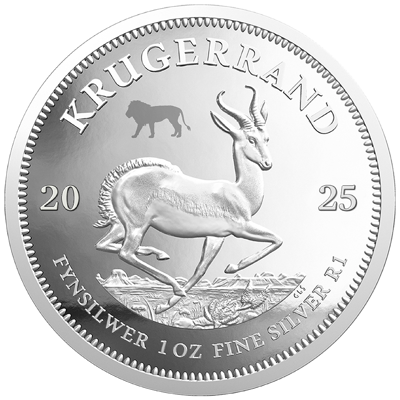 2 oz Silver Coin Set - Big Five III - Lion + Krugerrand - 2025