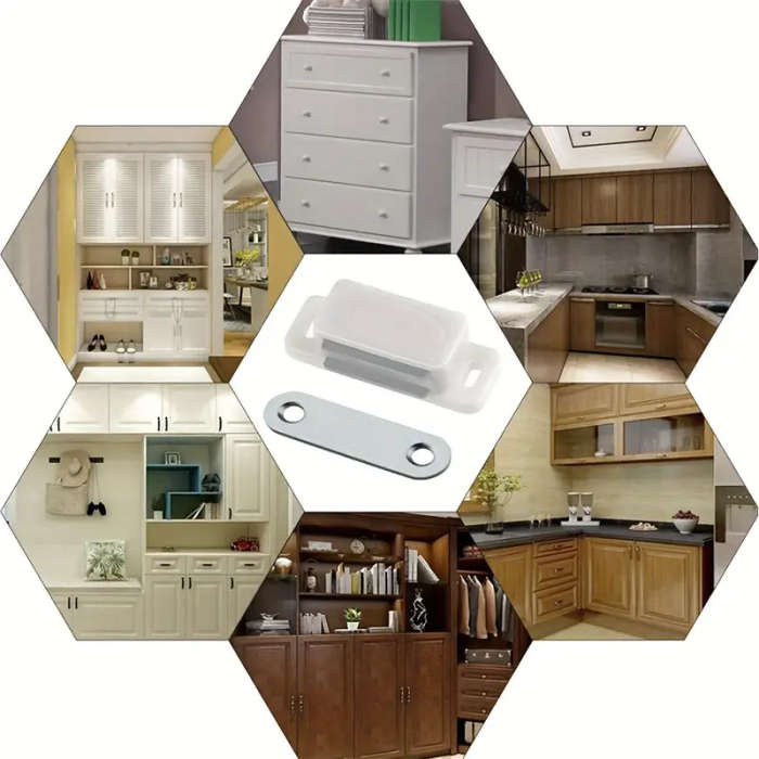 4x Magnetic locks for cabinet doors