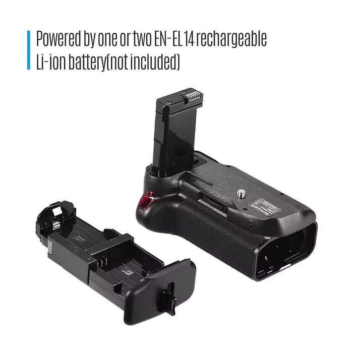 Generic Battery Grip for NIKON D5500 / D5600 DSLR Cameras (with IR remote shutter release)