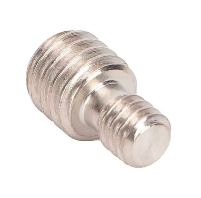 Double Head Stud 3/8 - 1/4 Male to Male Converter for Monopod Tripod Quick Release Plate