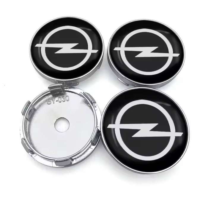 4x WHEEL CENTRE CAPS 60mm / 56mm for OPEL
