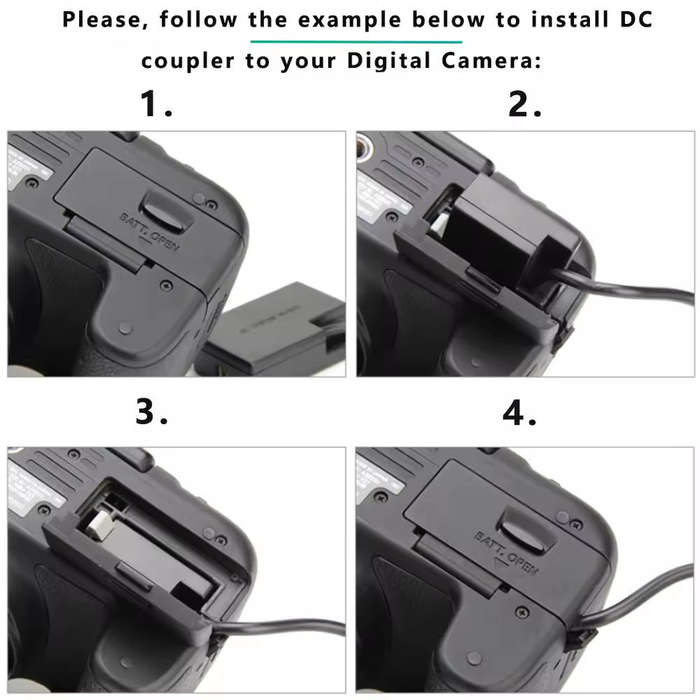 Power Bank LP-E17 Type C Cable DR-E18 ACK-E18 DC Coupler for Canon