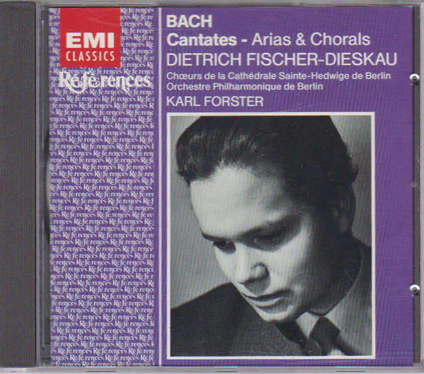 Dietrich Fischer-Dieskau  Johann Sebastian Bach : Cantates - Arias & Chorals
