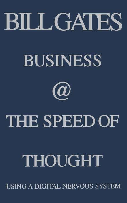 Business @ The Speed of Thought