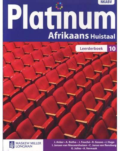 Platinum Afrikaans Huistaal Graad 10 Leederboek