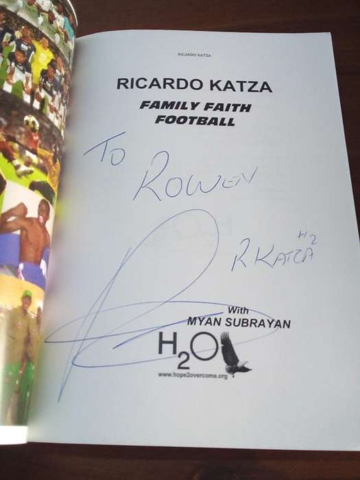 Ricardo Katza - Family Faith Football (Signed Copy)