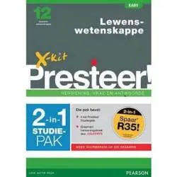 X-Kit Presteer Lewens-wetenskappe Graad 12 2-in-1 Studie-Pak