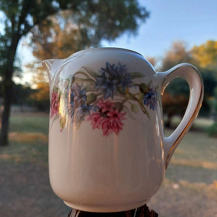 Royal Doulton cornflower milk jug