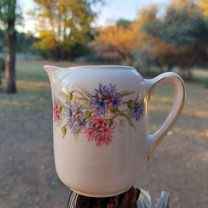 Royal Doulton cornflower milk jug