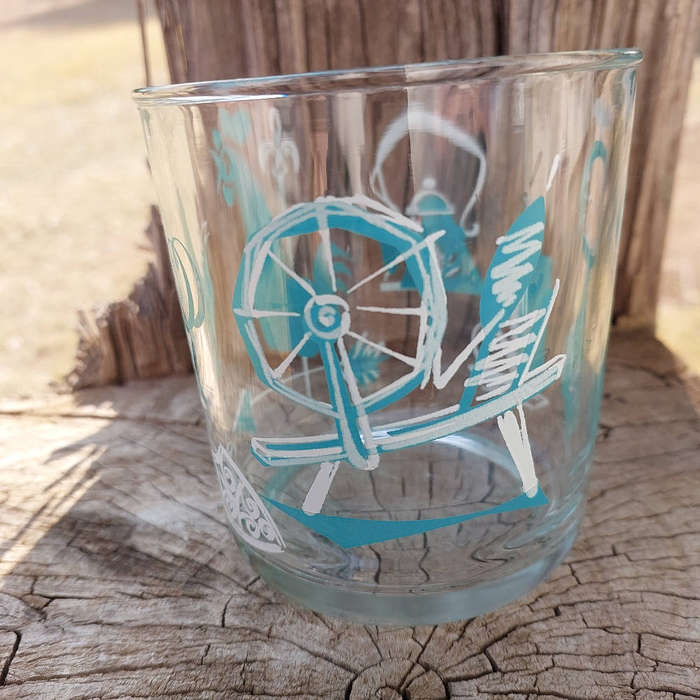 Hazel Atlas vintage jar / container