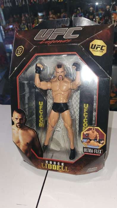 Boxed UFC Chuck Liddell Action Figure Jakks Pacific