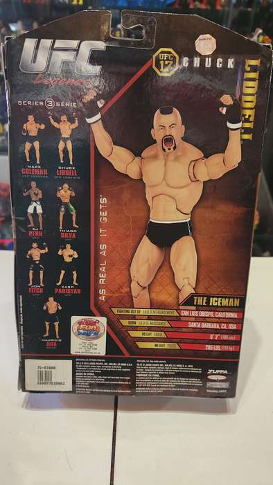 Boxed UFC Chuck Liddell Action Figure Jakks Pacific