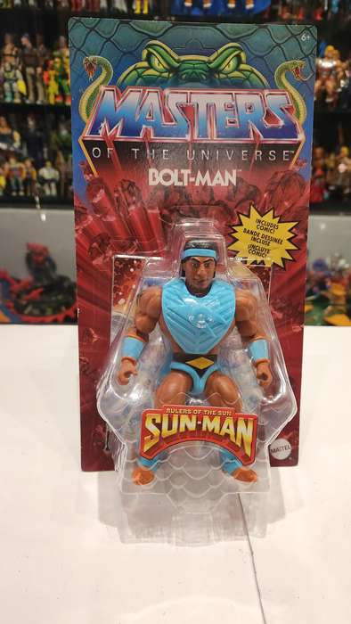 Masters Of The Universe (Motu) Origins Bolt Man Figure Moc
