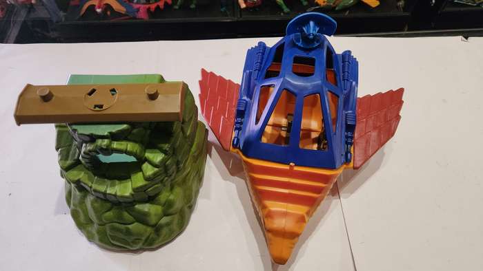1983 Point Dread and Talon Fighter of He-man-Masters of the Universe 28 (MOTU) Vintage