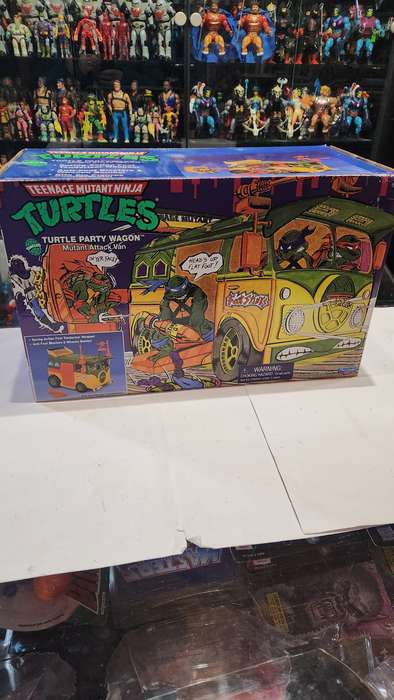 2021 Boxed Tmnt Turtle Party Wagon Figure Teenage Mutant Ninja Turtles