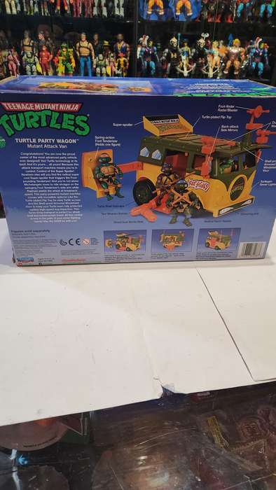 2021 Boxed Tmnt Turtle Party Wagon Figure Teenage Mutant Ninja Turtles