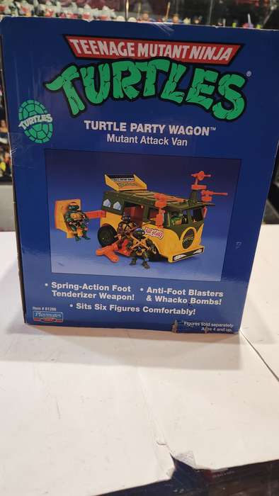 2021 Boxed Tmnt Turtle Party Wagon Figure Teenage Mutant Ninja Turtles
