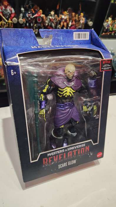 Masters Of The Universe (Motu) Masterverse Scare Glow Figure Boxed
