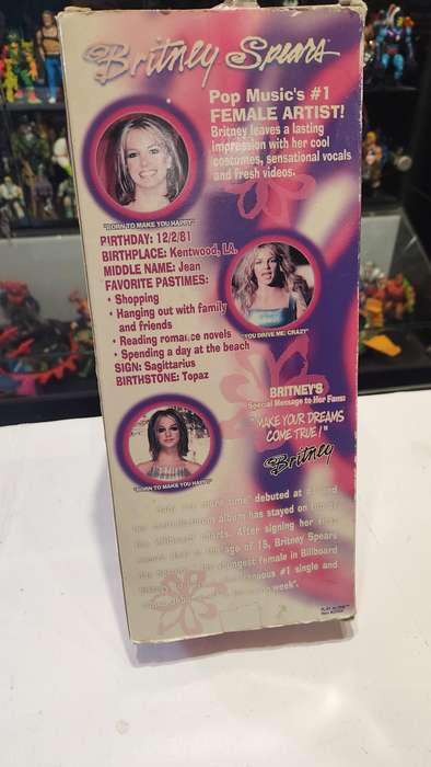2000 Boxed Britney Spears Video Performance Figure