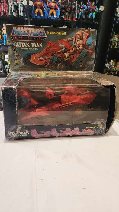 1981 Complete Boxed Attak Trak of He-man-Masters of the Universe (MOTU) Vintage