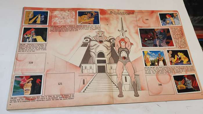 1986 Thundercats Panini Sticker Album 171/264 Stickers Present Vintage Figure