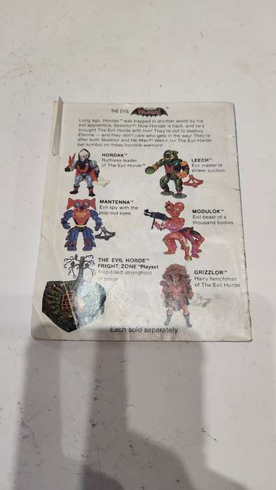 1984 Mini Comic Hordak The Ruthless Leaders Revenge of He-Man-Masters of the Universe (MOTU)