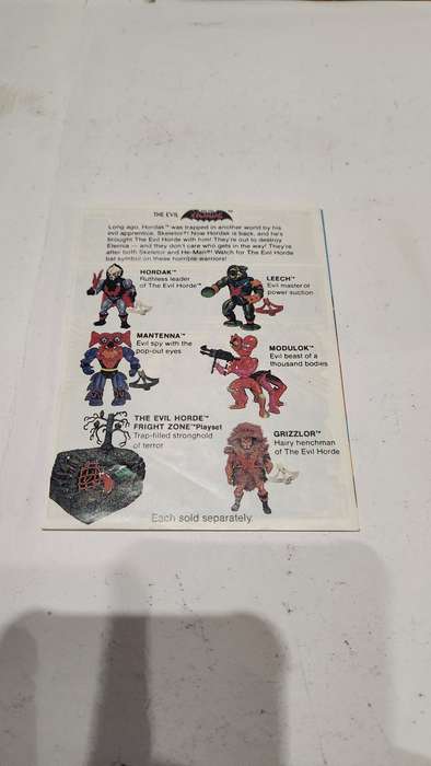 1986 Mini Comic The Treachery of Modulok of He-Man-Masters of the Universe (MOTU)