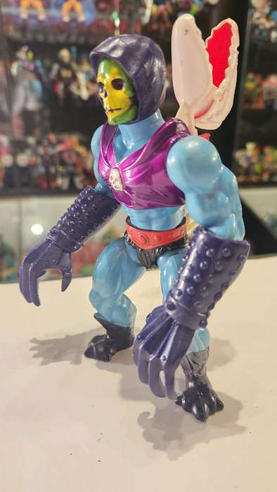 1985 Complete Terror Claws Skeletor of He-Man-Masters of the Universe 87 (MOTU) Vintage Figure