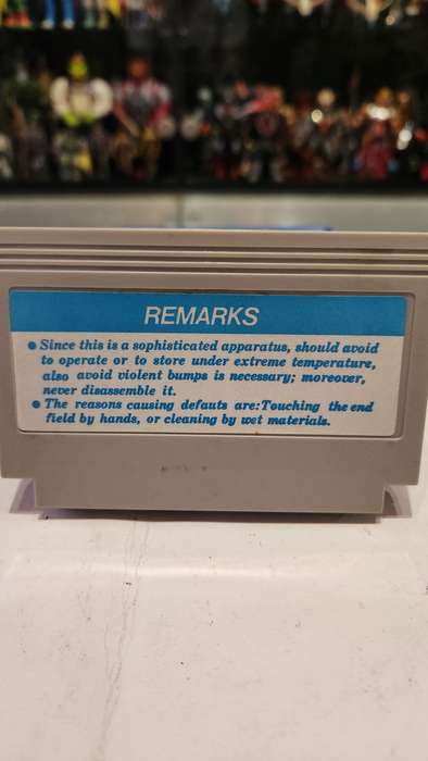 Vintage Tv Game Cartridge Famicom 4 in 1