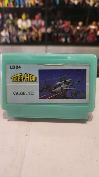 Vintage Tv Game Cartridge Famicom Tiger-Heli