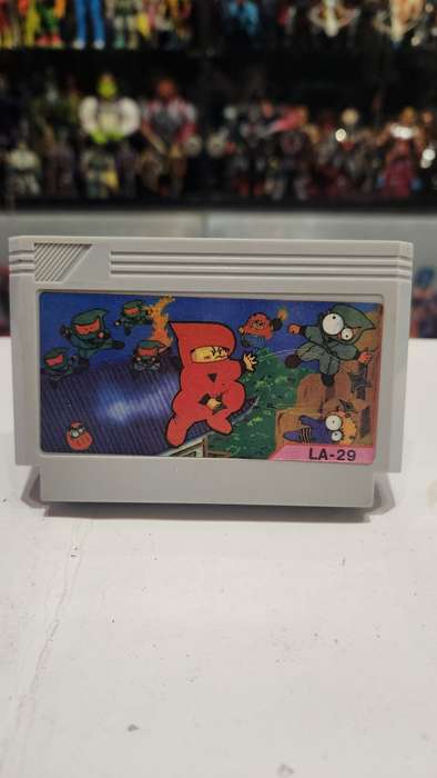 Vintage Tv Game Cartridge Famicom Ninja-Kun